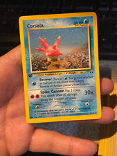 Pokémon Corsola 1st Edition 37/75 Neo Discovery WOTC Uncommon Card NM-MT picture