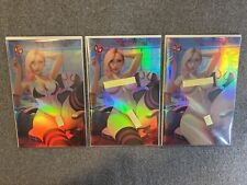 M House Spider-Gwen  Foil 3 Book Set. Nice, Naughty, And Full Naughty.  picture