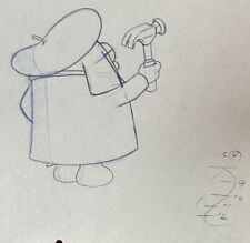 DILBERT Animation Production Hand-Penciled Drawing - Dogbert art 6
