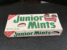 1972 Junior Mints Complete Box Laurel & Hardy Card #6 Stained Vintage Candy and picture