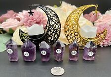 Natural Deep Purple Amethyst Small Points L@@K  & Gift picture