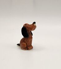 Miniature Porcelain dog figure Made In Japan CUTE  picture