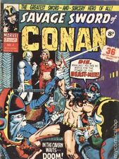 Savage Sword of Conan Magazine #2 VG+ 4.5 1975 Stock Image Low Grade picture