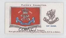 1924 Player's Drum Banners & Cap Badges Tobacco West Somerset Yeomanry #45 0a1 picture