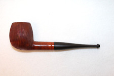 VINTAGE YORKSHIRE BARK GRAIN BRIAR ISREAL PILLIARD TOBACCO PIPE, WITH STINGER picture