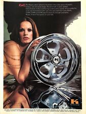 Vintage 1974 Sexy Keystone wheels original color ad LI054 picture