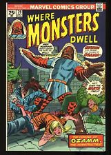 Where Monsters Dwell #29 NM 9.4 Marvel 1974 picture