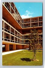 Air Force Academy CO- Colorado, Vandenberg Hall Cadet Dormitory Vintage Postcard picture