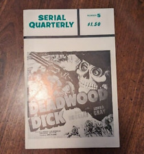 Serial Quarterly #5 1966-serial synopsis-Deadwood Dick-Green Archer-VG picture