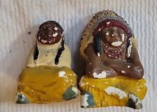 Vintage Sioux Falls, South Dakota Souvenir - Native American Figurines Shakers picture