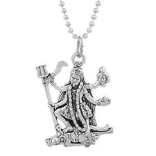 Silver Plated Goddess Kali Maa Pendant for Men & Women picture