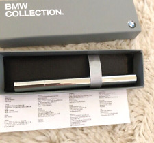 BMW Collection Silver stainless Cap type Ballpoint Pen wz/Box&Manual Super Rare picture