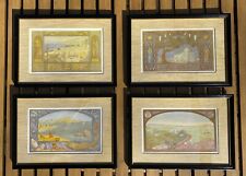 Ze’ev Raban - Four Holy Land Lithographs - beautifully framed & matted - 1950s picture
