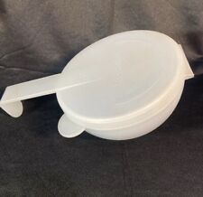 Tupperware Forget Me Not Refrigerator Keeper Large Hanging Tomato Onion White picture