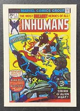 1984 FTCC Marvel Superheroes First Issue Covers The Inhumans #35 picture