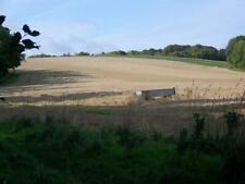 Photo 6x4 Arable land near Vernham Dean Vernham Bank Looking across stubb c2008 picture