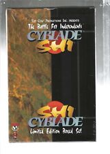 CYBLADE/SHI BATTLE FOR THE INDEPENDENTS TOP COW BOX SET SEALED NM+1995 picture