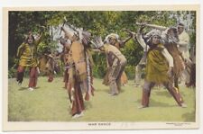 Vintage Postcard, Native American War Dance picture