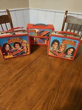 Vintage 1980 Dukes Of Hazzard Metal Lunchbox & Thermos picture