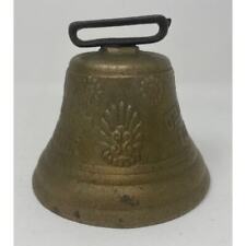 Vintage Brass Bell Marked 1878 Saignelegier Chiantel Fondeur, Metal Clapper picture