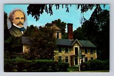 Concord MA-Massachusetts, Hawthorne's Wayside, Antique, Vintage Postcard picture