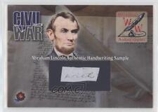 2022 Historic Auto Civil War Handwriting Sample Abraham Lincoln c7n picture