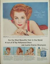 1953 vintage Arlene Dahl Here Comes The Girls Beauty Print Ad  picture