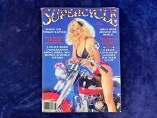 Supercycle Magazine August 1986 Back Issue Motorcycle Chopper Biker Mag picture