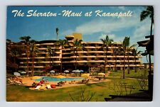 Maui HI-Hawaii, The Sheraton, Advertisement, Antique, Vintage Postcard picture