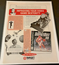 NBA ShootOut 99 at Target - Vintage Gaming Print Ad / Poster / Wall Art - MINT picture