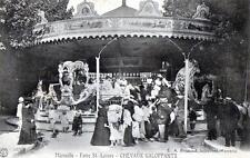 CPA 13 MARSEILLE FAIR SAINT LAZARE GALLOPING CHVAUX not common(SUPERB CPA J picture