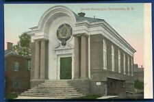 Judaica Jewish Synagogue Gloversville New York ny old postcard picture