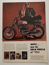 Vintage Motorcycle BSA Spitfire MK IV Advertisment 1968 picture