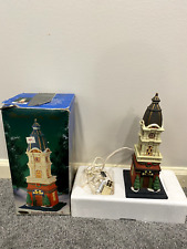 2002 O'well Heartland Valley Village Clock Tower Porcelain picture