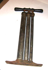 Vintage Antique 3 Chamber Auto Bicycle Hand Pump, Autoquip Rochester NY picture