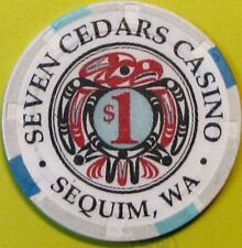 $1 Casino Chip. Seven Cedars, Sequim, WA. S70. picture