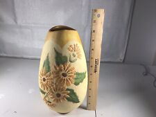 Vintage Ceramic Textured Floral Vas picture