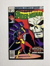 Spider-Woman #3 (1978) 8.5 VF Marvel Bronze Age Newsstand Brother Grim App Comic picture