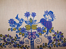RARE Vintage FIGGJO LOTTE Tablecloth (design by Turi Gramstad Oliver) 1960's picture