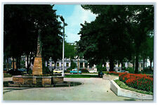 c1960's Civic Center Park Boy Scouts Monument Kenosha Wisconsin WI Postcard picture