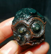 Rare 35G 100% Natural China Inner Mongolia Gobi Agate Eyes Agate Collection R227 picture
