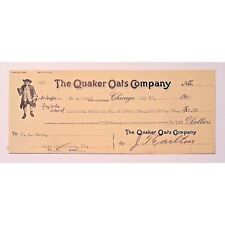1908-1910 Billheads The Quaker Oats Company Chicago, IL H A Pond E Berkshire VT picture