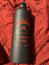 JACK DANIEL'S Tennessee Fire Old No. 7 Black Water Bottle picture