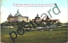 1908 POINT LOMA CA, The Raja Yoga Academy, Aryan Memorial Temple, postcard jj057 picture