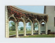 Postcard Restoration Re-Planting of Coral Honeysuckle Mount Vernon Mansion VA picture
