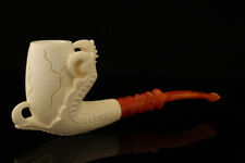 Eagle's Claw Block Meerschaum Pipe with custom case 14224 picture