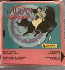 SUPER RARE find Panini Disneys Mulan album stickers One Full Box Of 50 Packets picture