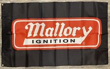 Mallory Ignition Logo 3X5 Garage Wall Banner Flag Shop Performance Ignitions picture