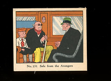 1937 R41 Walter H. Johnson Dick Tracy Caramels #131 Safe from the Avengers picture