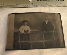 Antique vintage tintype photo Husband Wife Couple grp 6 picture